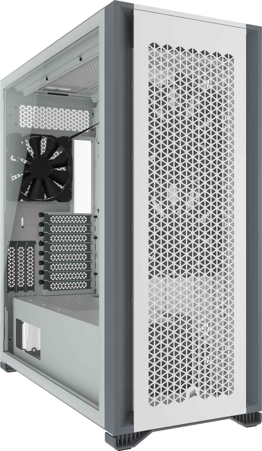 Corsair 7000D Airflow - Weiß - Glasfenster