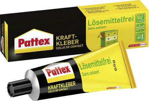 Pattex - Kraftkleber - Lösemittelfrei - transparent - Tube - 65g