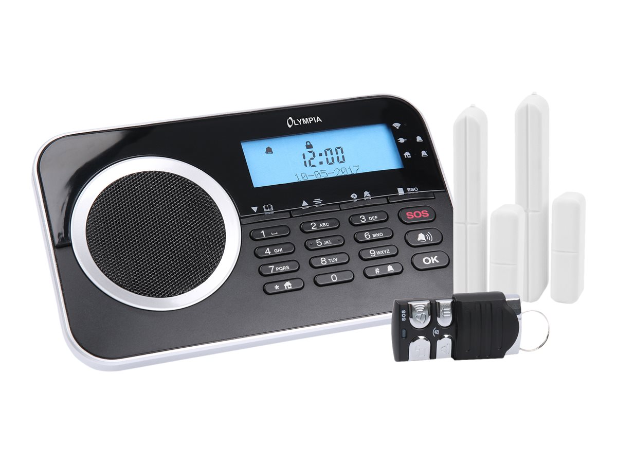 Protect 9730 GSM Alarmsystem, Schwarz