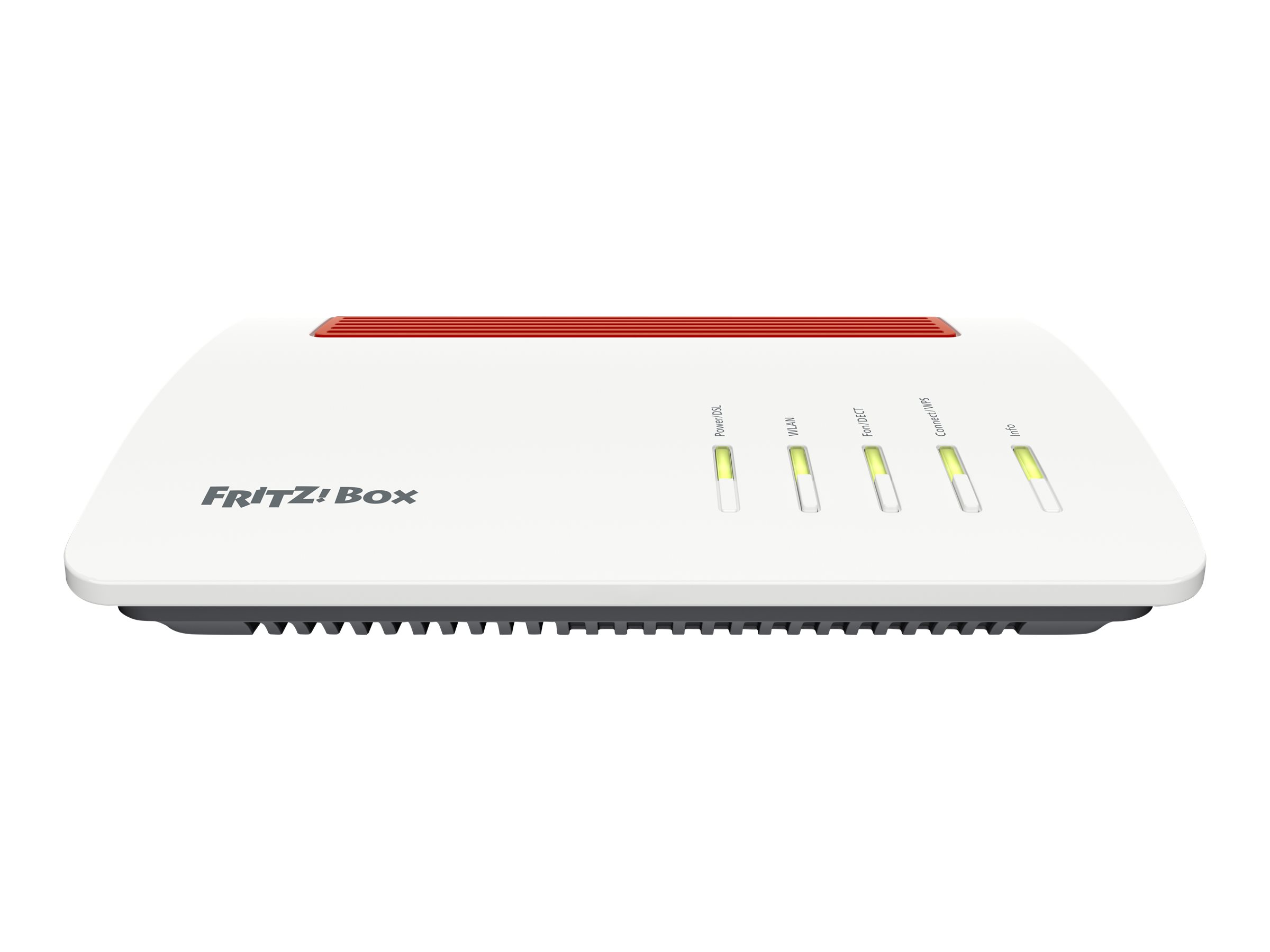 AVM FRITZ!Box 7590 AX - Wireless Router - DSL-Modem - 4-Port-Switch - GigE - 802.11a/b/g/n/ac/ax - Dual-Band - VoIP-Telefonadapter (DECT)