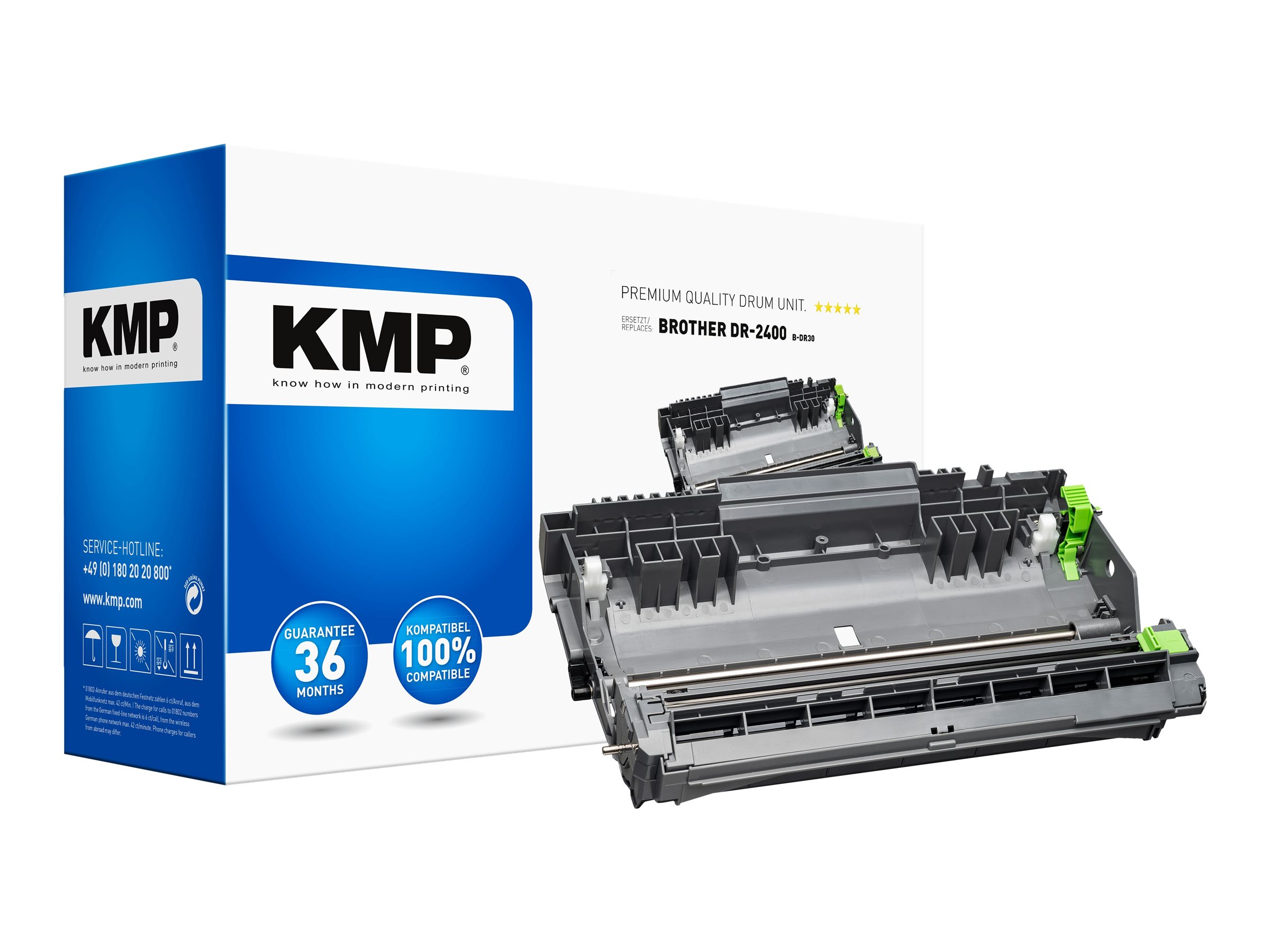 KMP B-DR30 - Kompatibel - Trommeleinheit (Alternative zu: Brother DR2400)