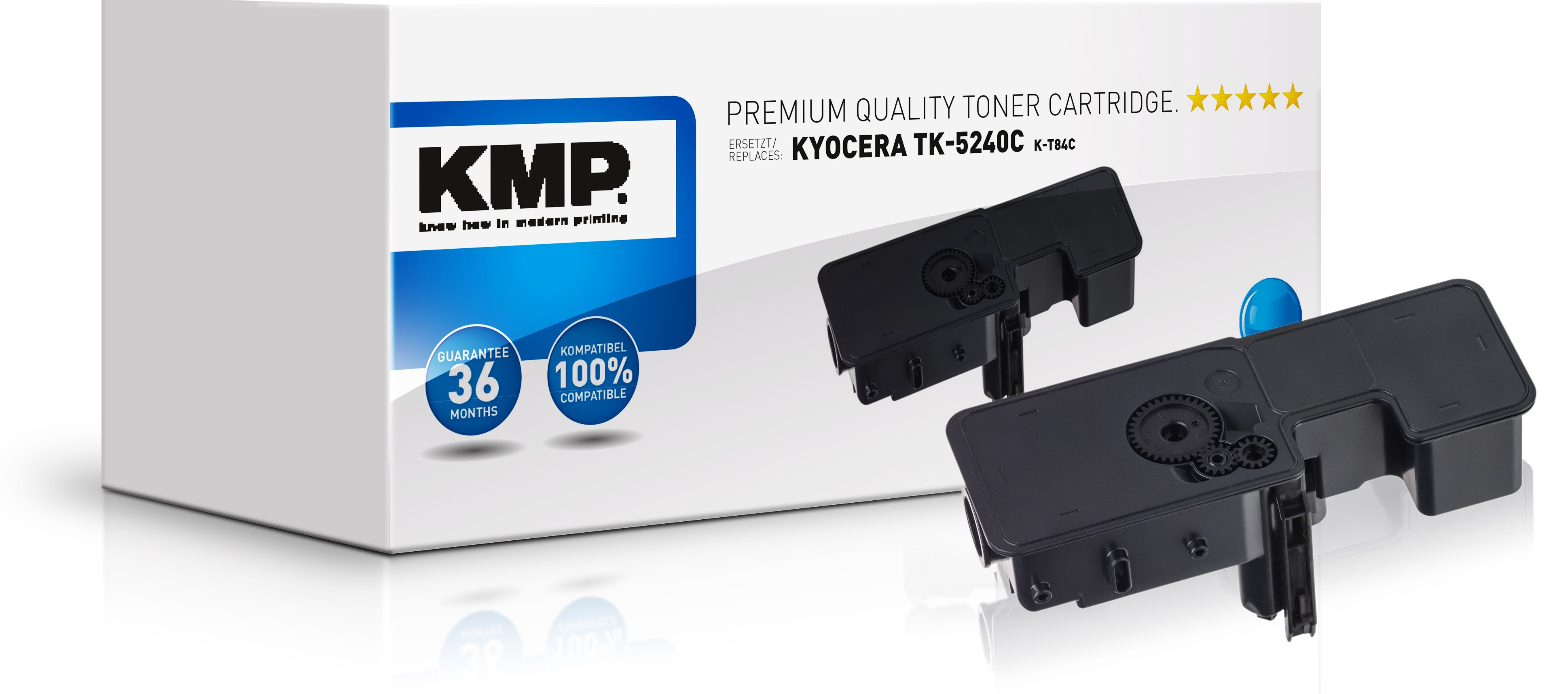 KMP K-T84C - 3000 Seiten - Cyan - 1 Stück(e)