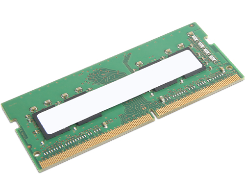 Lenovo DDR4 - Modul - 32 GB - SO DIMM 260-PIN - 3200 MHz / PC4-25600 - 1.2 V - ungepuffert - non-ECC - CRU - grün - für ThinkCentre M70a  M70q  M80q  M90a  M90q  ThinkPad E14 Gen 2  E15 Gen 2  L14 Gen 1  L15 Gen 1  P1 (3rd Gen)