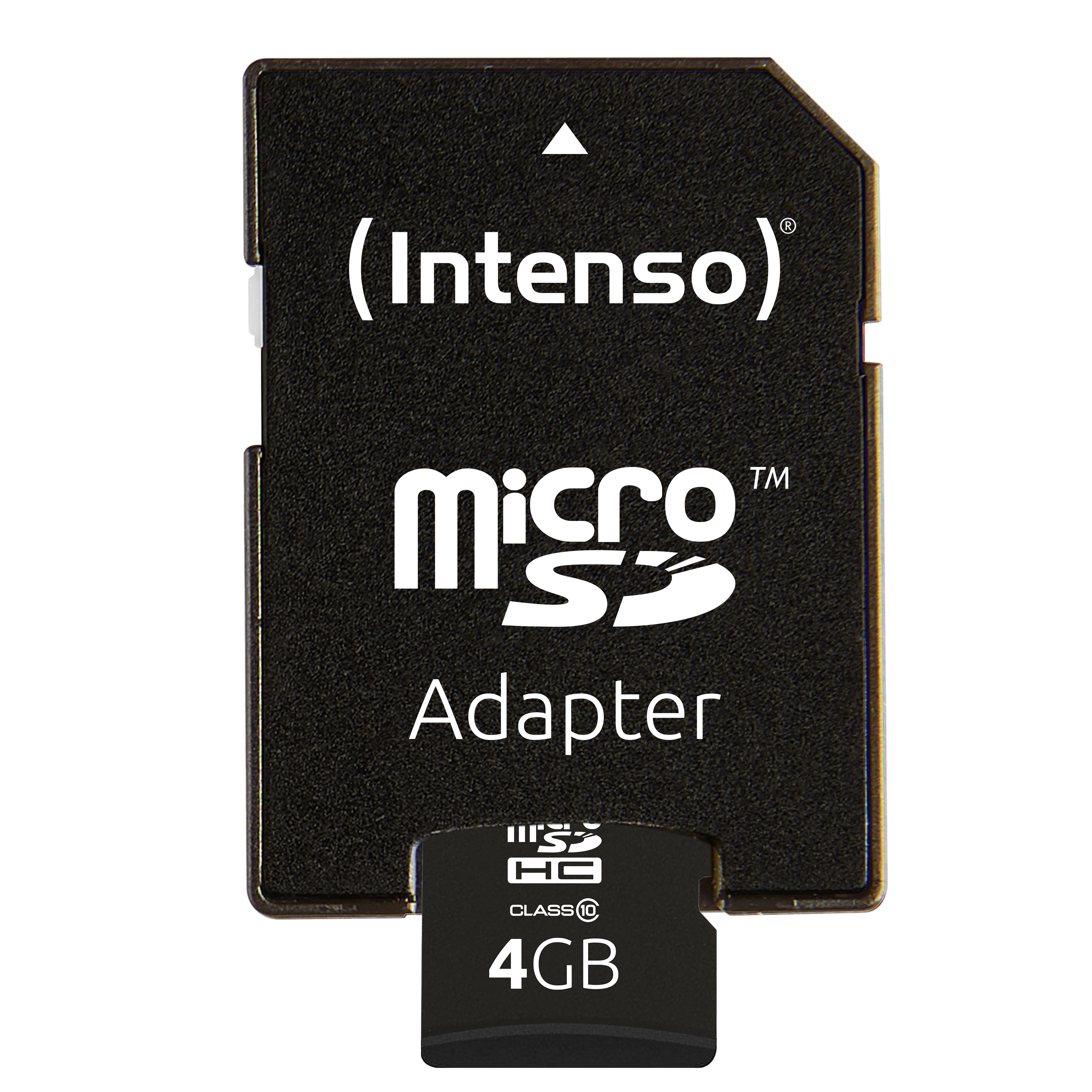 Intenso Class 10 - Flash-Speicherkarte (microSDHC/SD-Adapter inbegriffen)