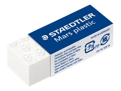 STAEDTLER | Kunststoff-Radierer Mars | plastic | weiß