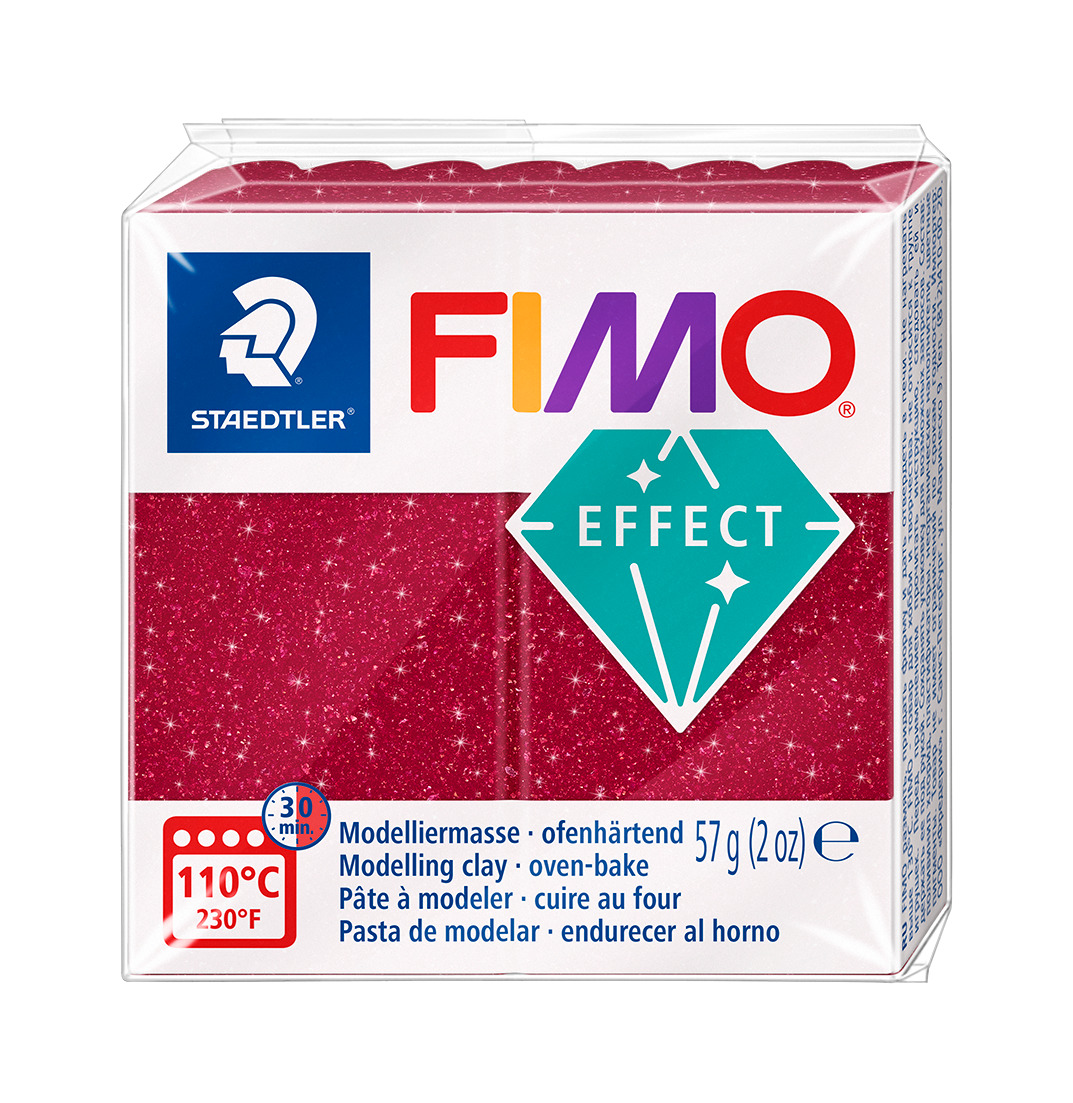 FIMO Modelliermasse Effect 57g  Galaxy rot retail