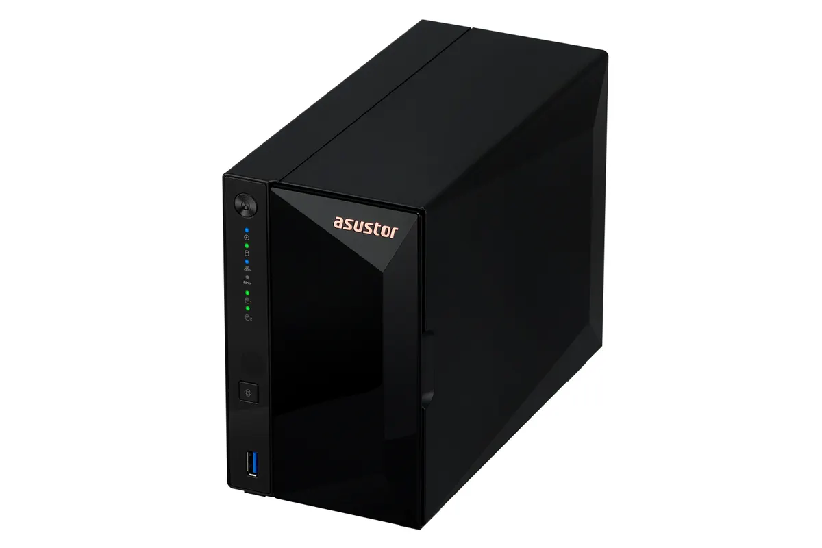 Drivestor 2 Pro Gen2 AS3302T | 2-Bay NAS | Realtek RTD1619B | 2GB DDR4 | 2.5GbE