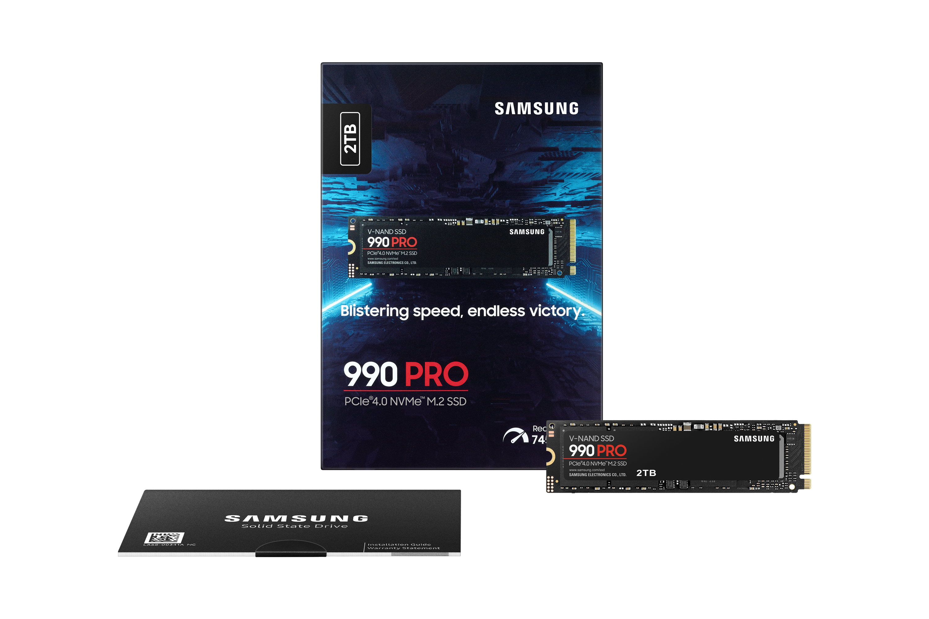Samsung 990 Pro 2TB - PCIe 4.0 - M.2 NVMe SSD