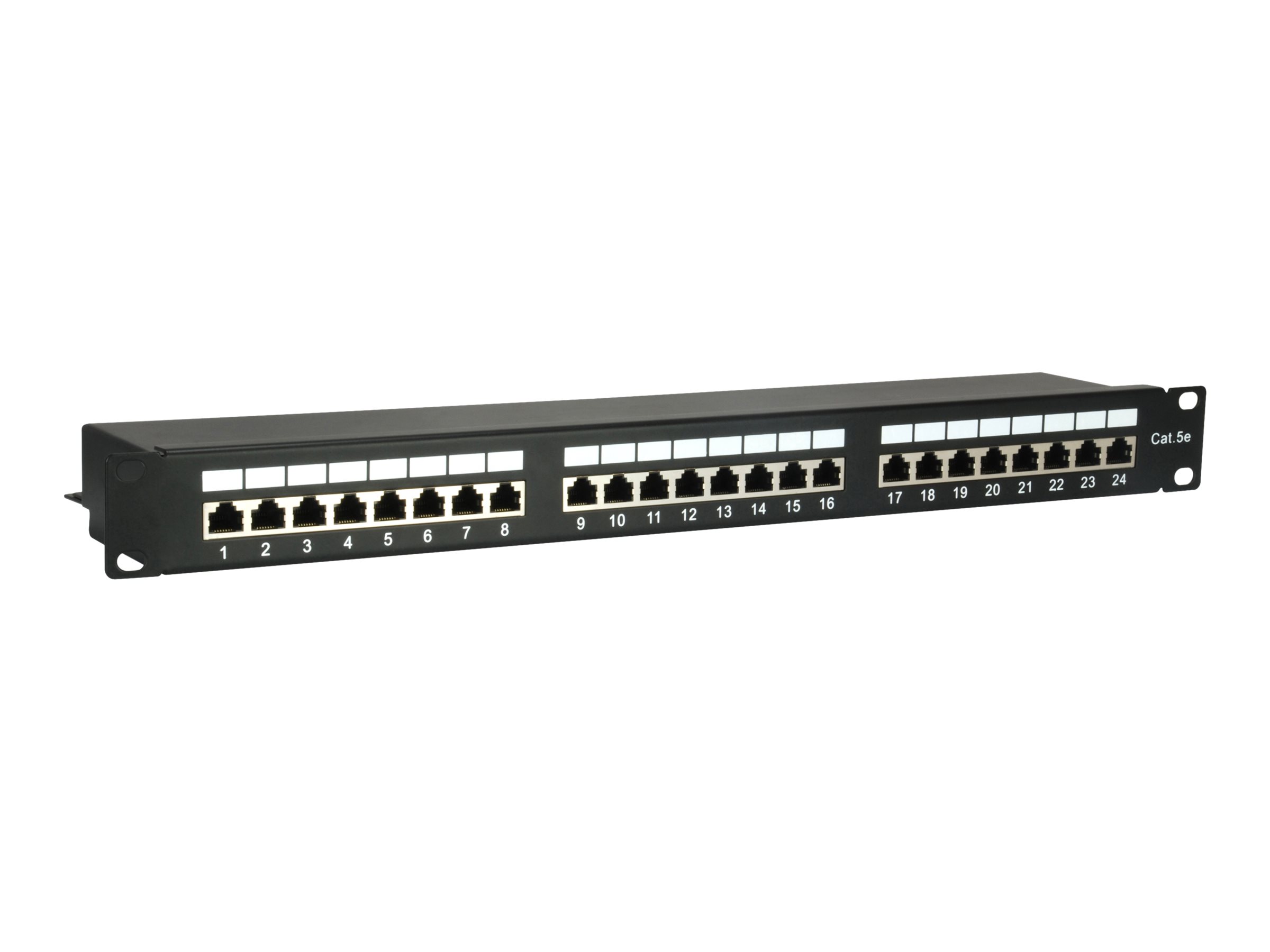 aHR0cDovL2Nkbi5jbmV0Y29udGVudC5jb20vYWUvMDkvYWUwOTUwYzQtODVjYy00ODI2LWFhNTgtN2JkOGFjNDkzMmJkLmpwZw Pro - Patch Panel - RJ-45 X 24 - Schwarz - 1U - 48.3 cm (19")