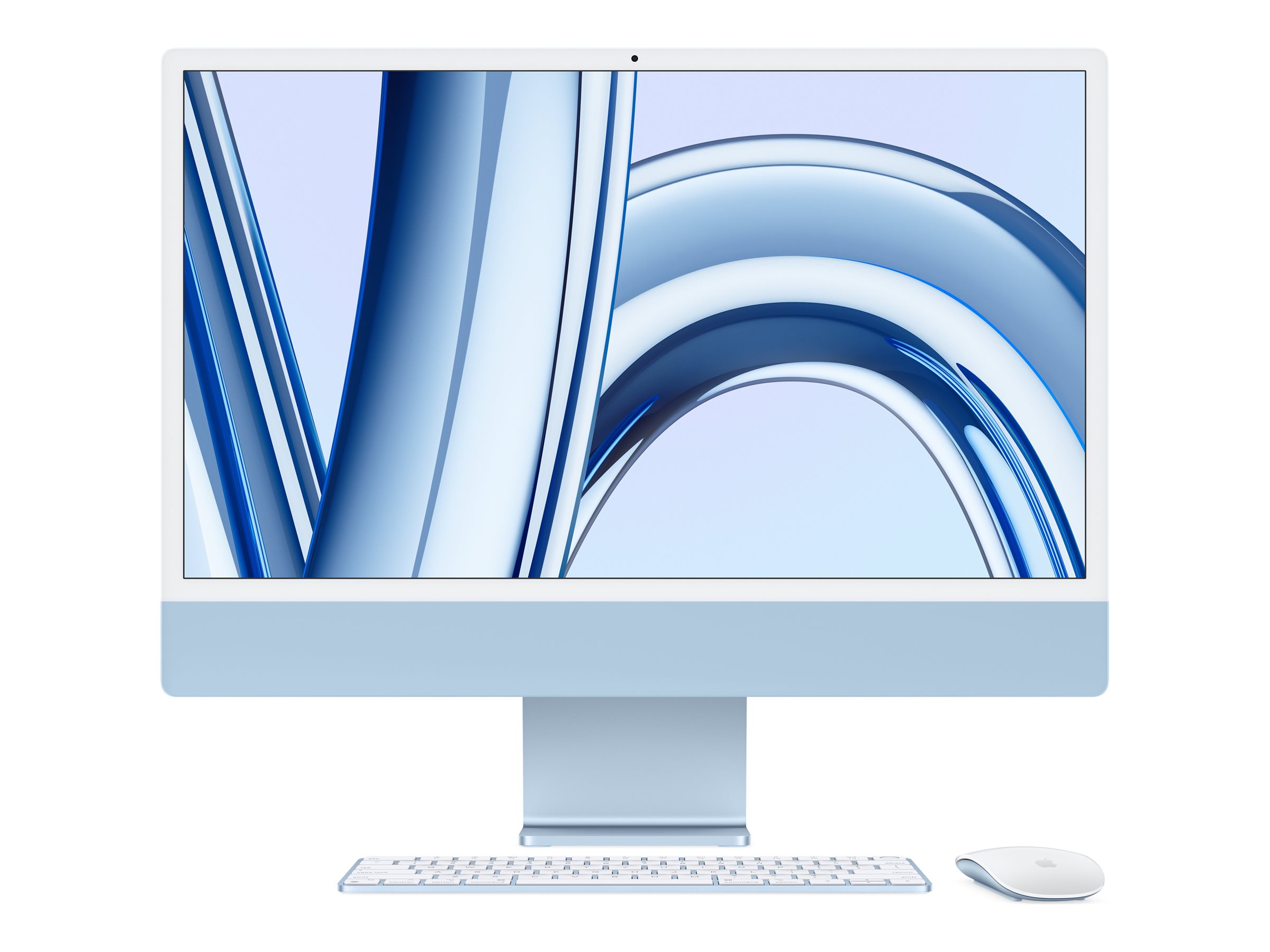 Apple iMac 4.5K (24"") M3 8/10-Core/8GB/512GBSSD/Blau MacOS