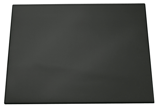 Schreibunterlage Overlay mit transparenter Abdeckung – 650 × 520 mm – Schwarz