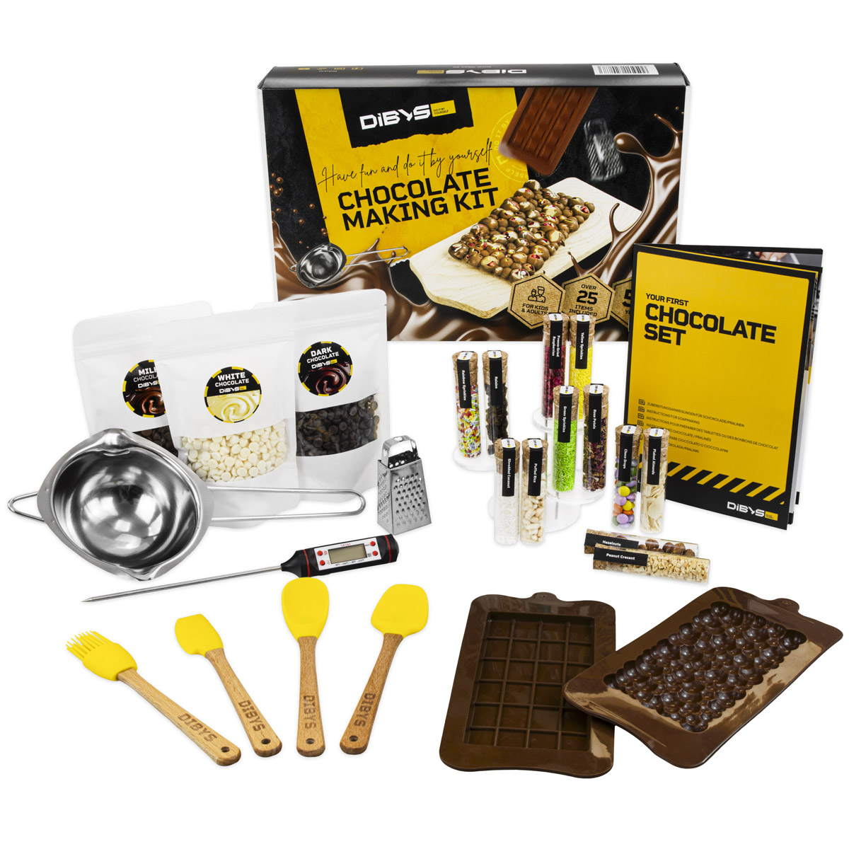 SET ZUM SELBERMACHEN VON SCHOKOLADE MHD 11/2026