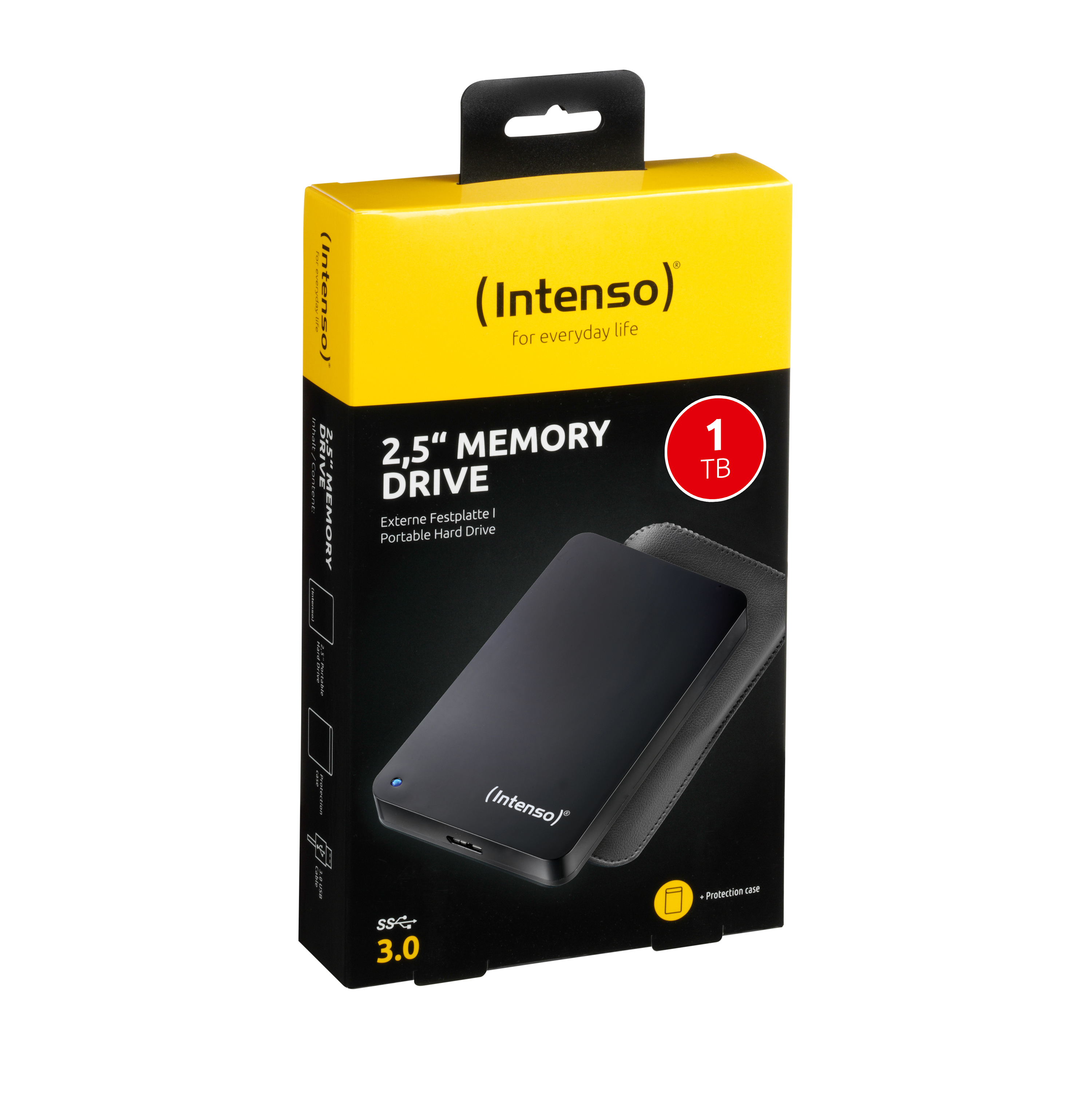 Intenso Memory Drive - Festplatte - 1 TB - extern (tragbar)