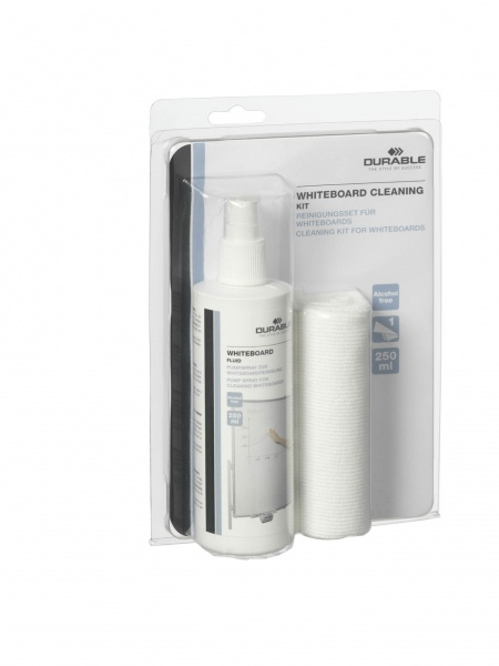 Whiteboard Reinigungsset Pumpspray+Mikrofasertuch