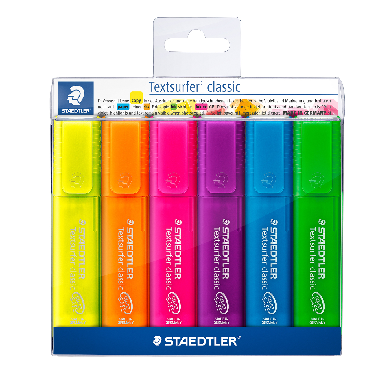 Textmarker Textsurfer clas 6St Etui