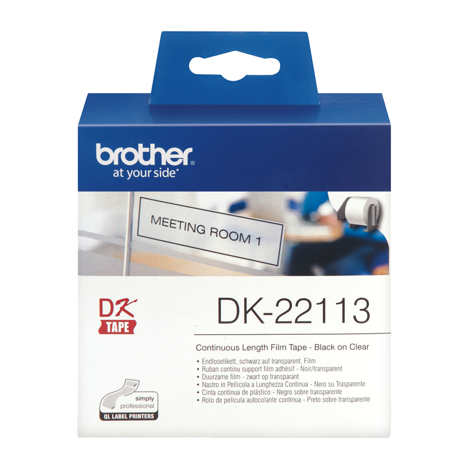 Brother DK-22113 - Klar - Rolle (6,2 cm x 15,2 m) Folie / Film