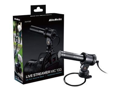 AVerMedia - Live Streamer MIC 133 - Mikrofon - Kabelgebunden - 3,5 mm Klinke