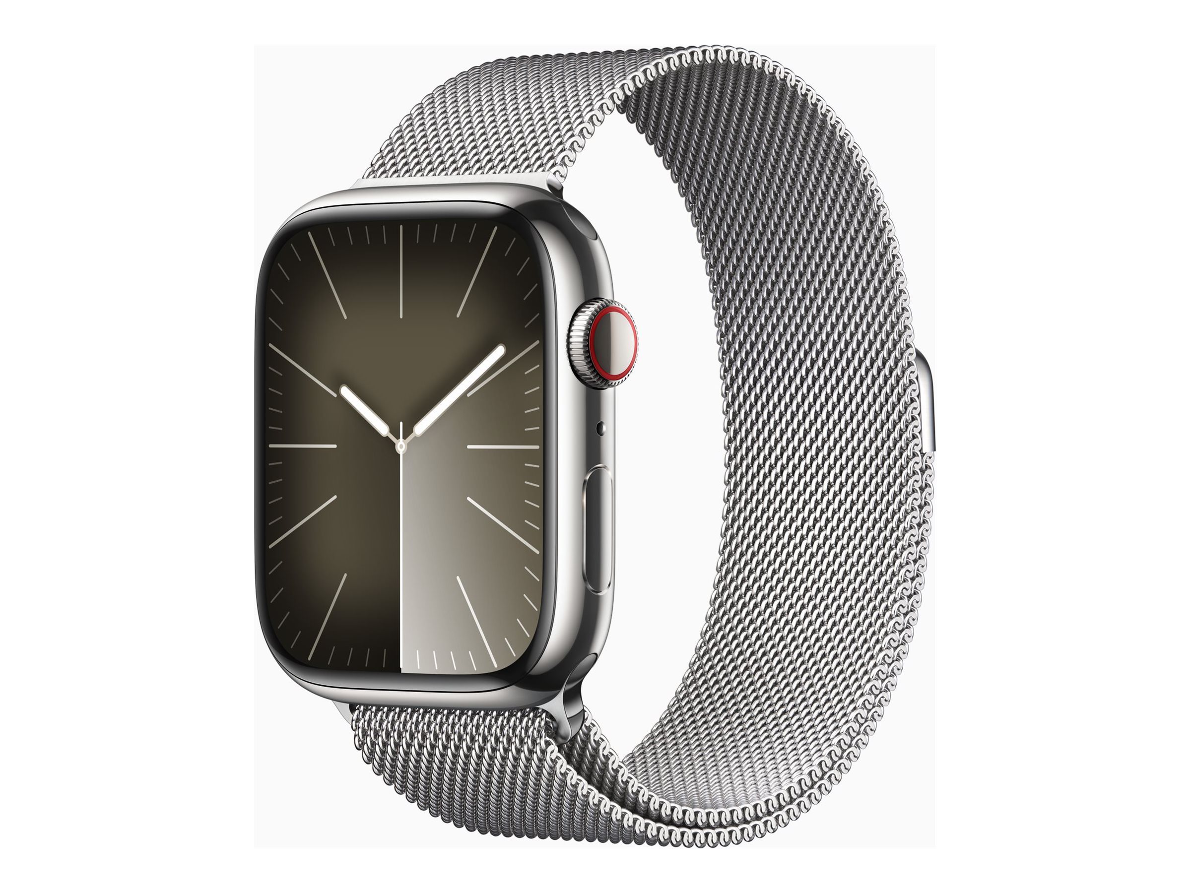 Apple Watch Series 9 GPS+Cell.45mm Edelstahl Silver Milan.