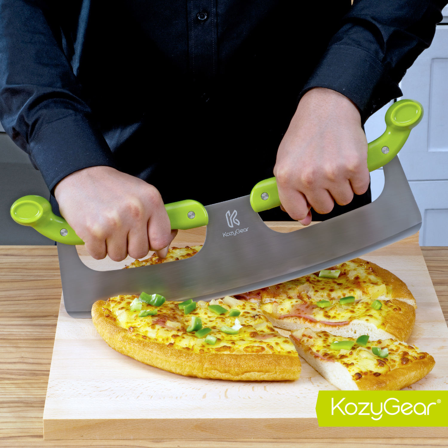KozyGear | Pizzaschneider Mezzaluna 