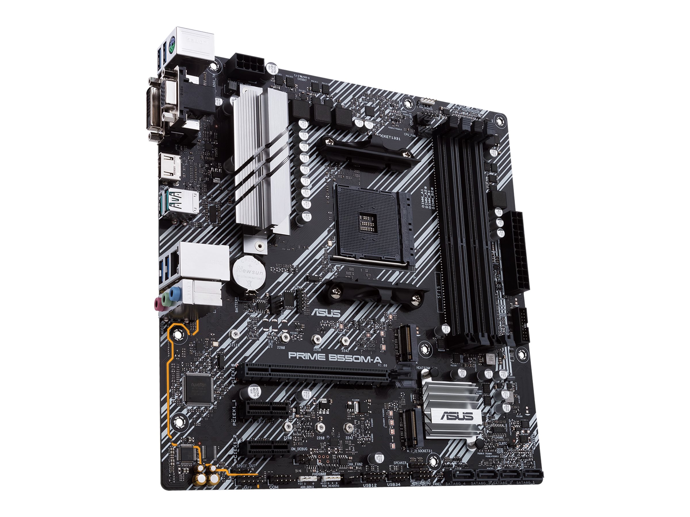 ASUS Prime B550M-A - AMD B550 - So. AM4 - mATX