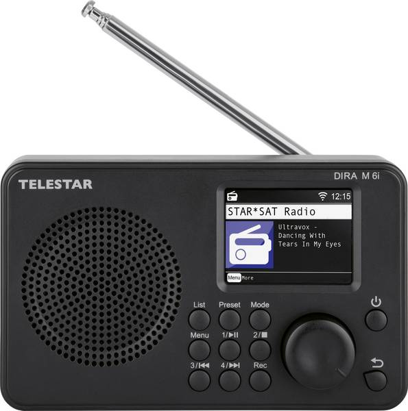 Telestar DIRA M 6i - Internet - Analog & Digital - DAB+,FM - 4 W - 4,57 cm - TFT-LCD