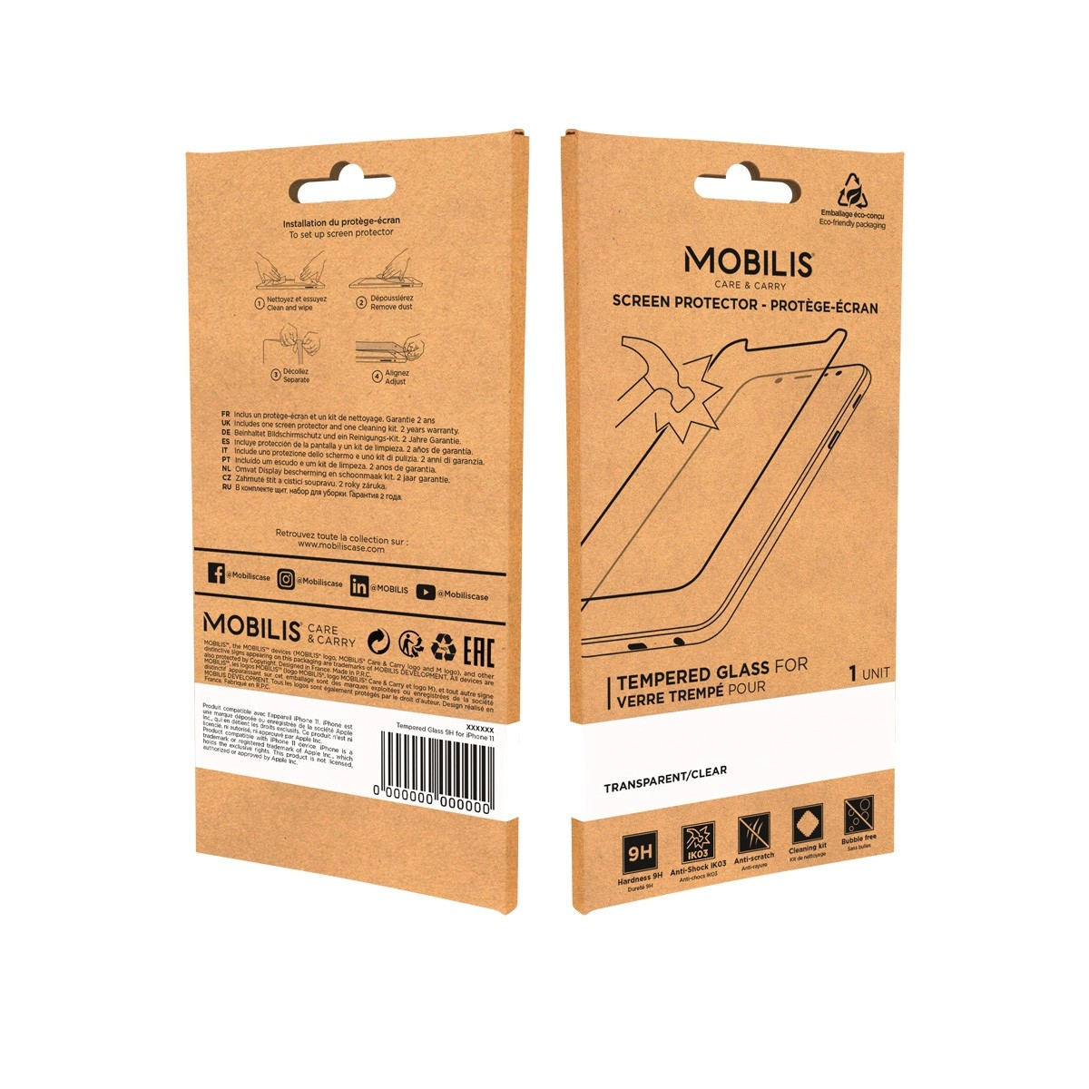 Mobilis Screen Protector Tempered Glass-9H-Galaxy A32 5G