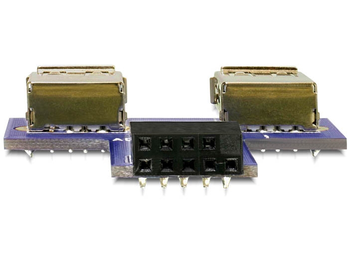 Delock USB Pinheader - USB-Adapter (W) bis USB (W)