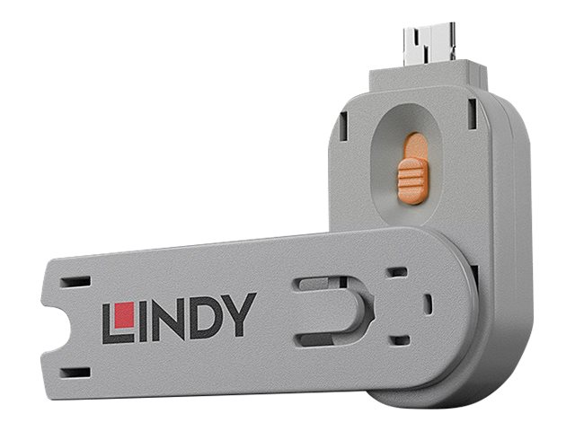 Lindy | Schlüssel für USB Typ A Port Schloss, Orange
