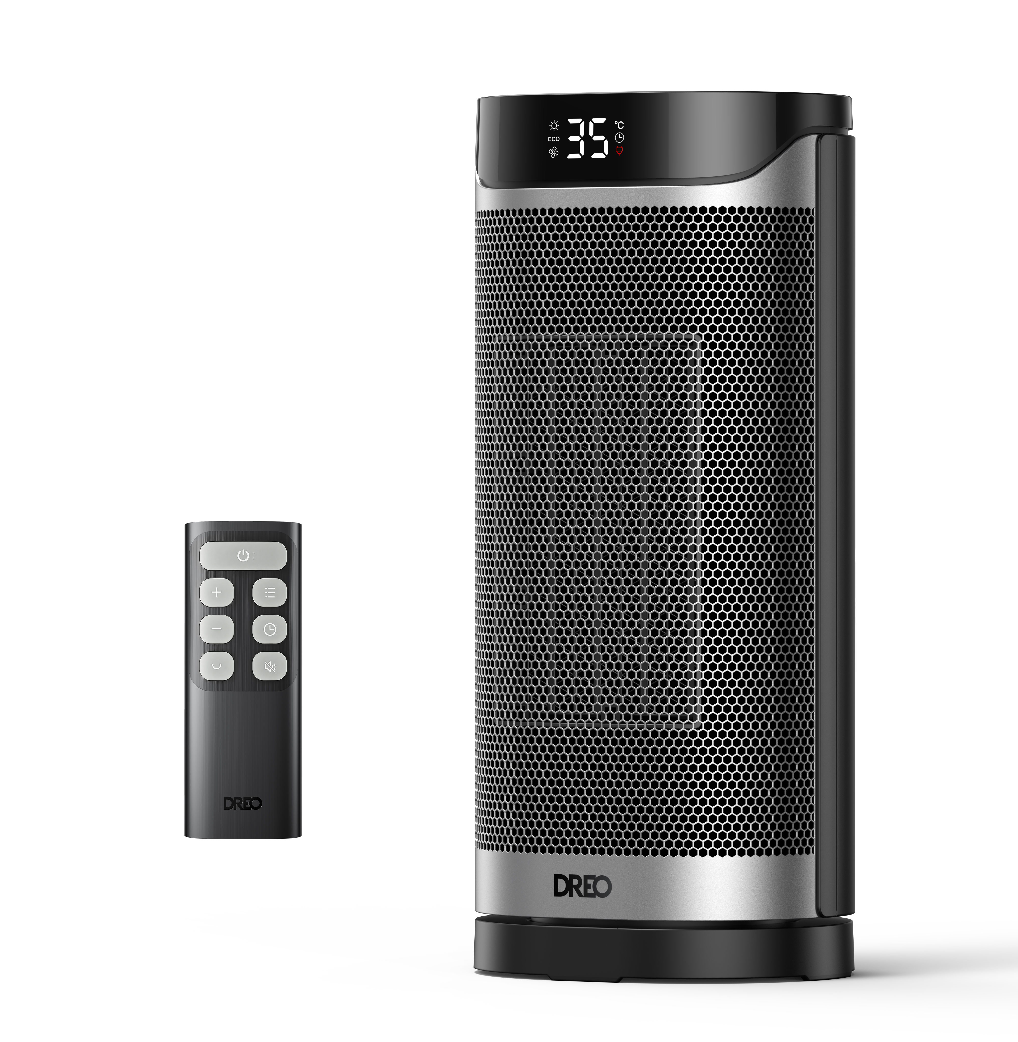 HSH029 Keramik-Heizlüfter 2.000 W mit 70°-Oszillation und ECO-Modus