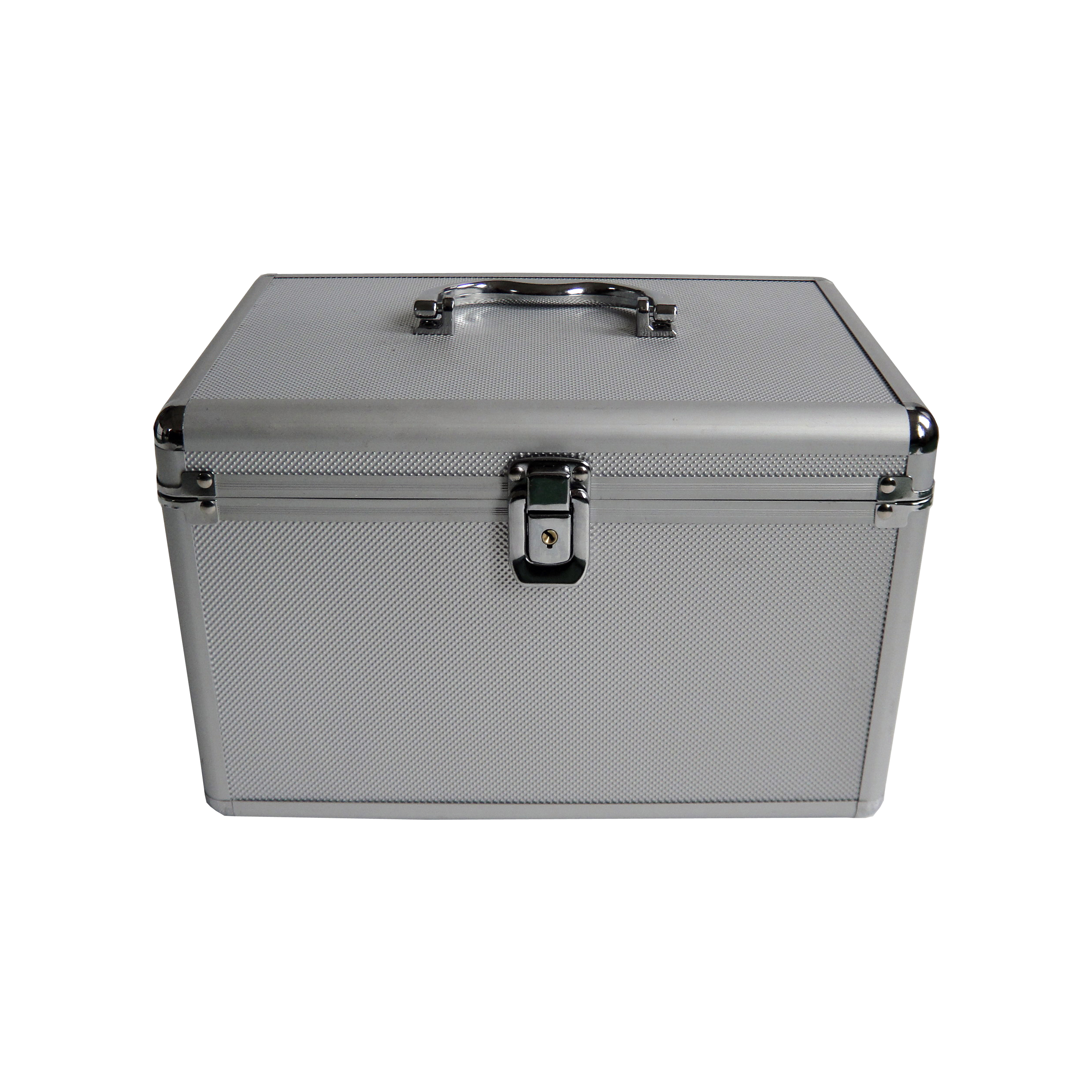 MEDIARANGE BOX75 - Gehäusebox - 200 Disks - Silber - Fleece - Kunststoff - Holz - 120 mm - Aluminium