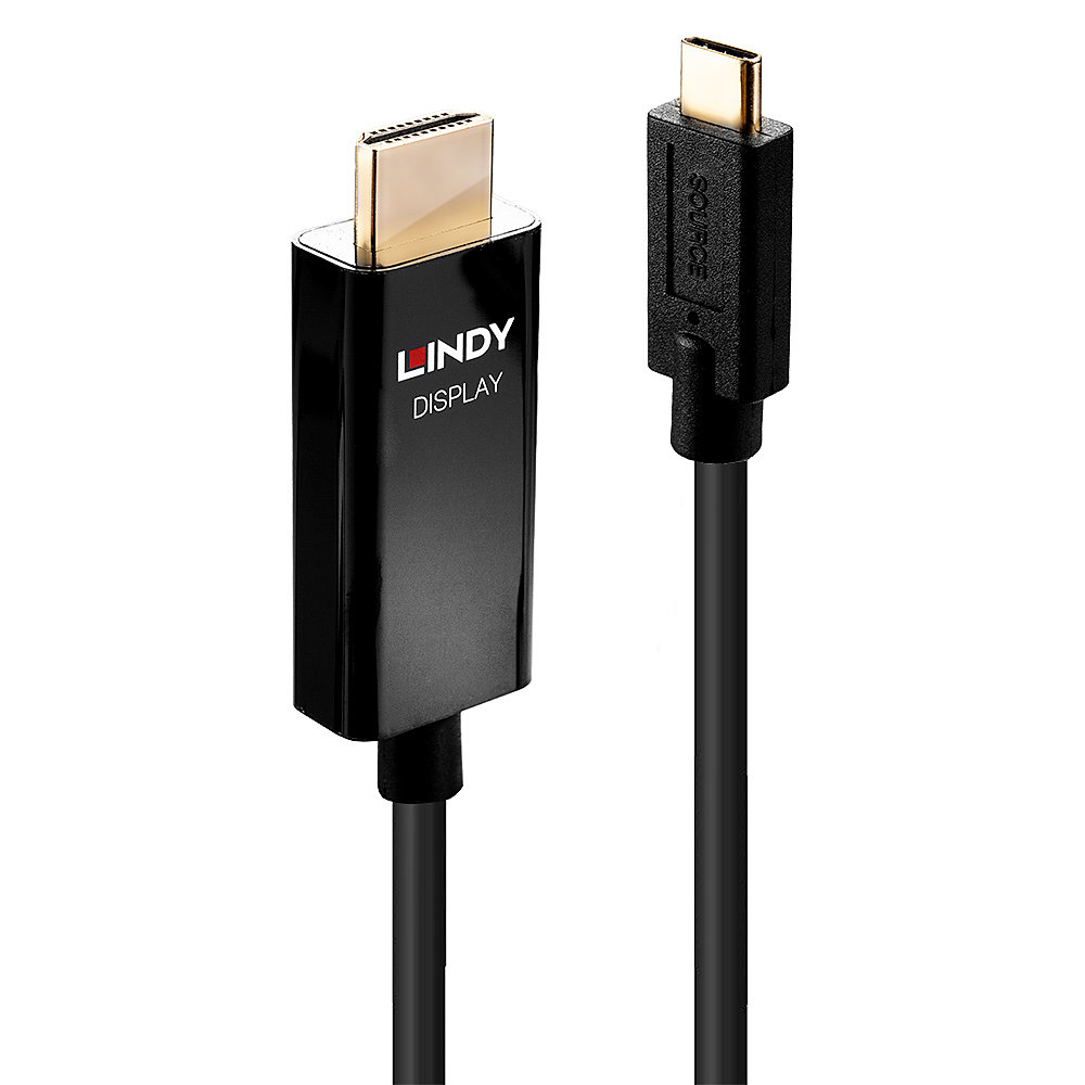 Lindy | 3m USB Typ C an HDMI 4K60 Adapterkabel mit HDR