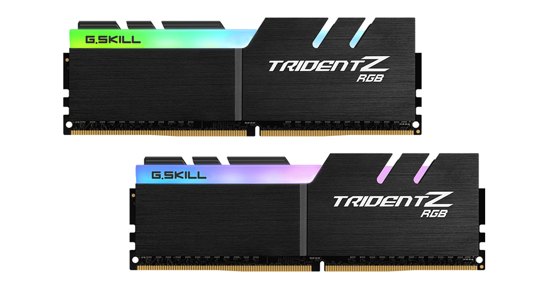 2x 16GB (32GB Kit) DDR4-3600 G.Skill Trident Z RGB CL16