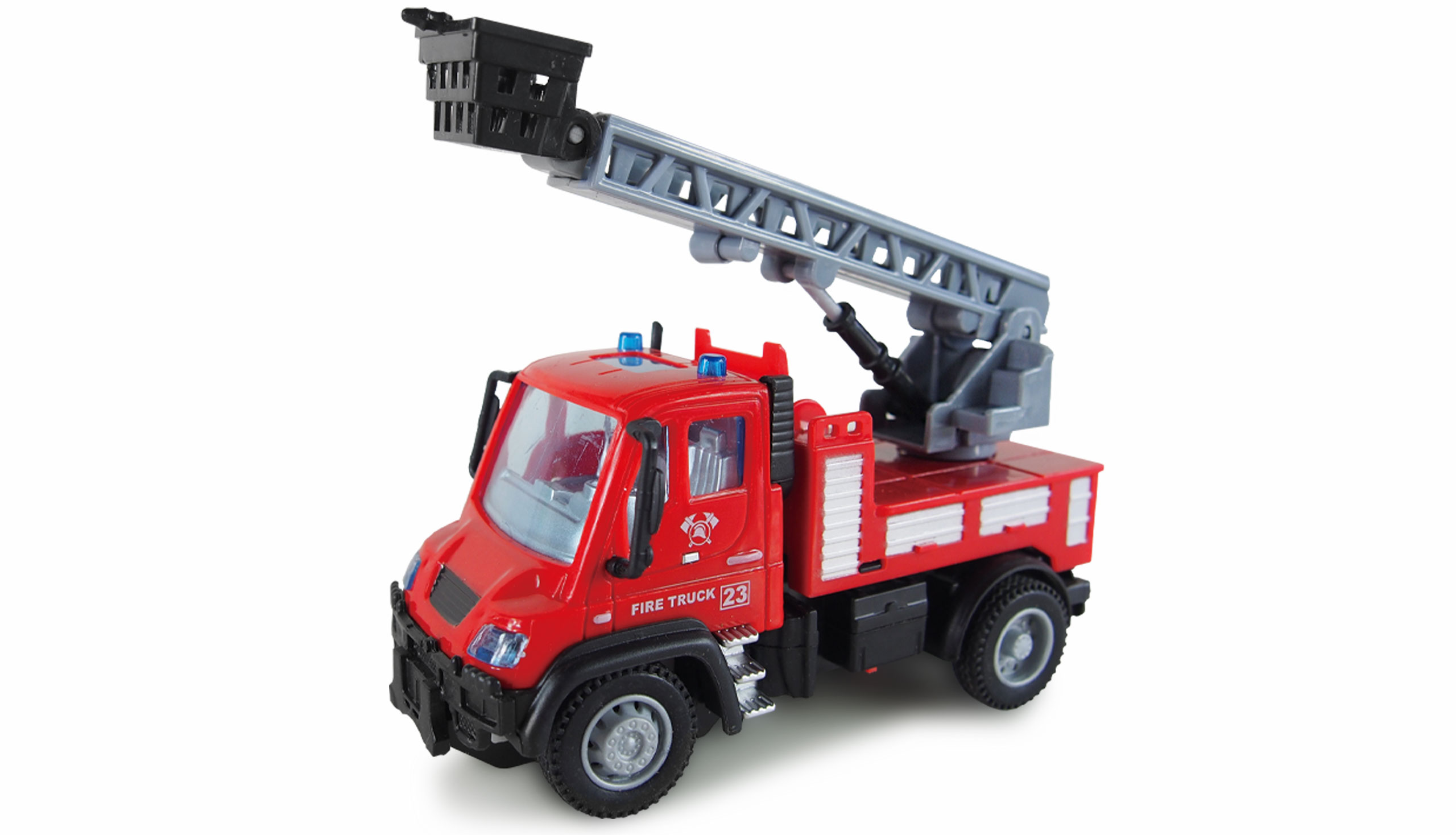 Amewi | Mini Truck Feuerwehr | 1:64 | RTR rot 2,4GHz