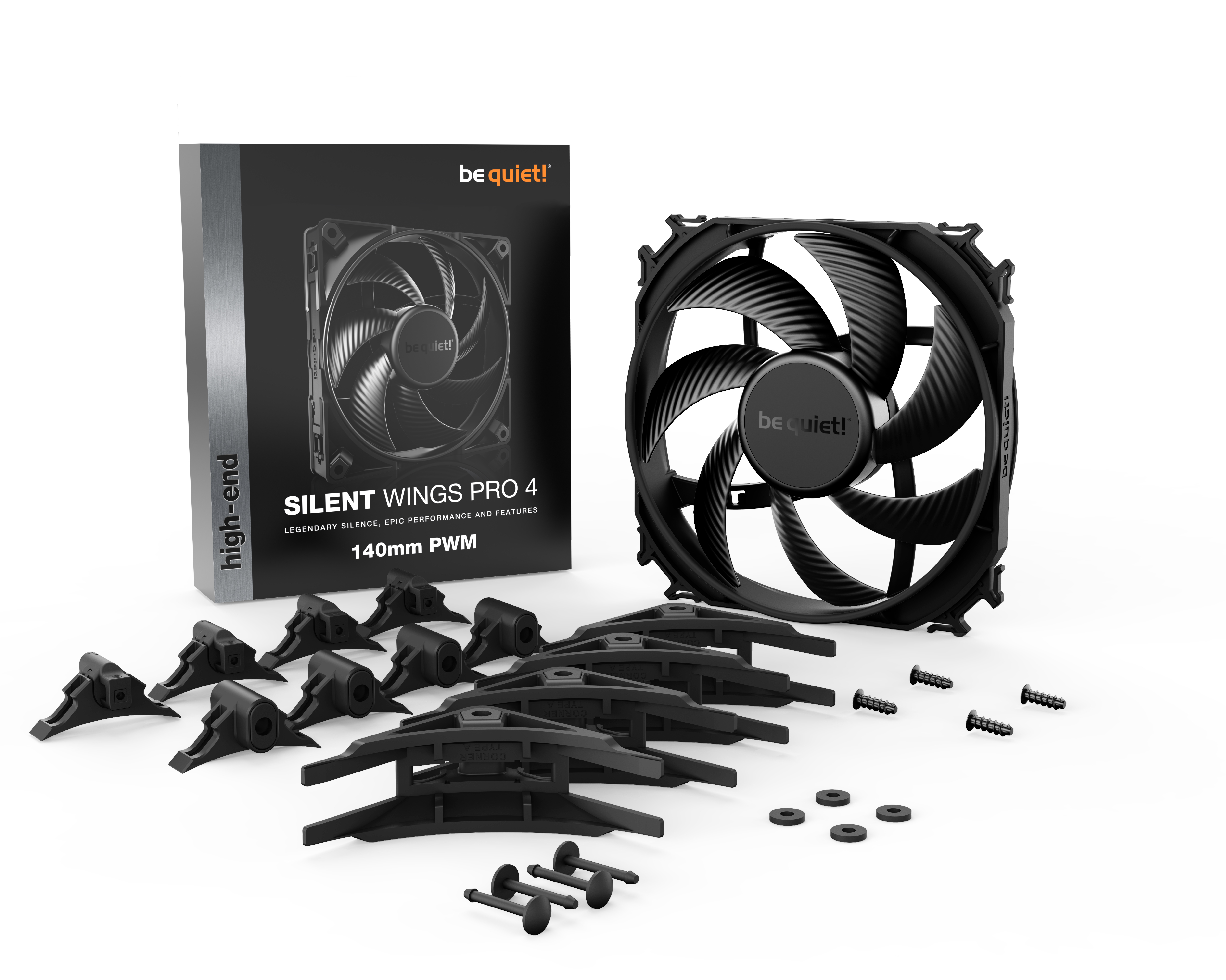 Be Quiet! SILENT WINGS PRO 4 140mm PWM