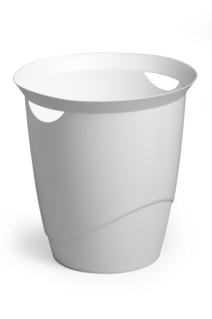 TREND Papierkorb 16l weiß