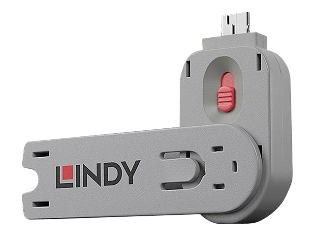 Lindy | Schlüssel für USB Typ A Port Schloss, Pink