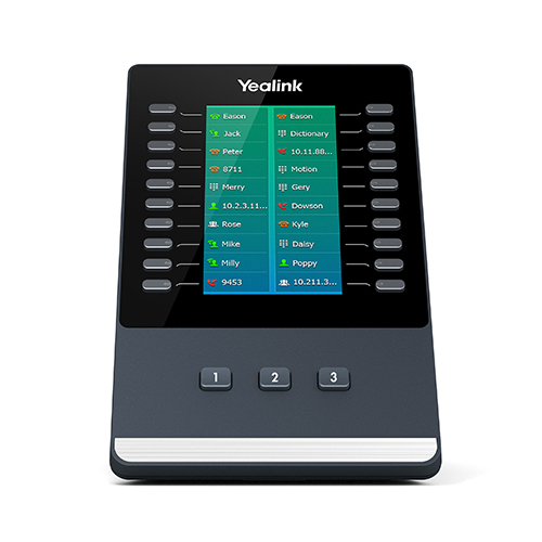 Yealink EXP50 - Funktionstasten-Erweiterungsmodul für VoIP-Telefon