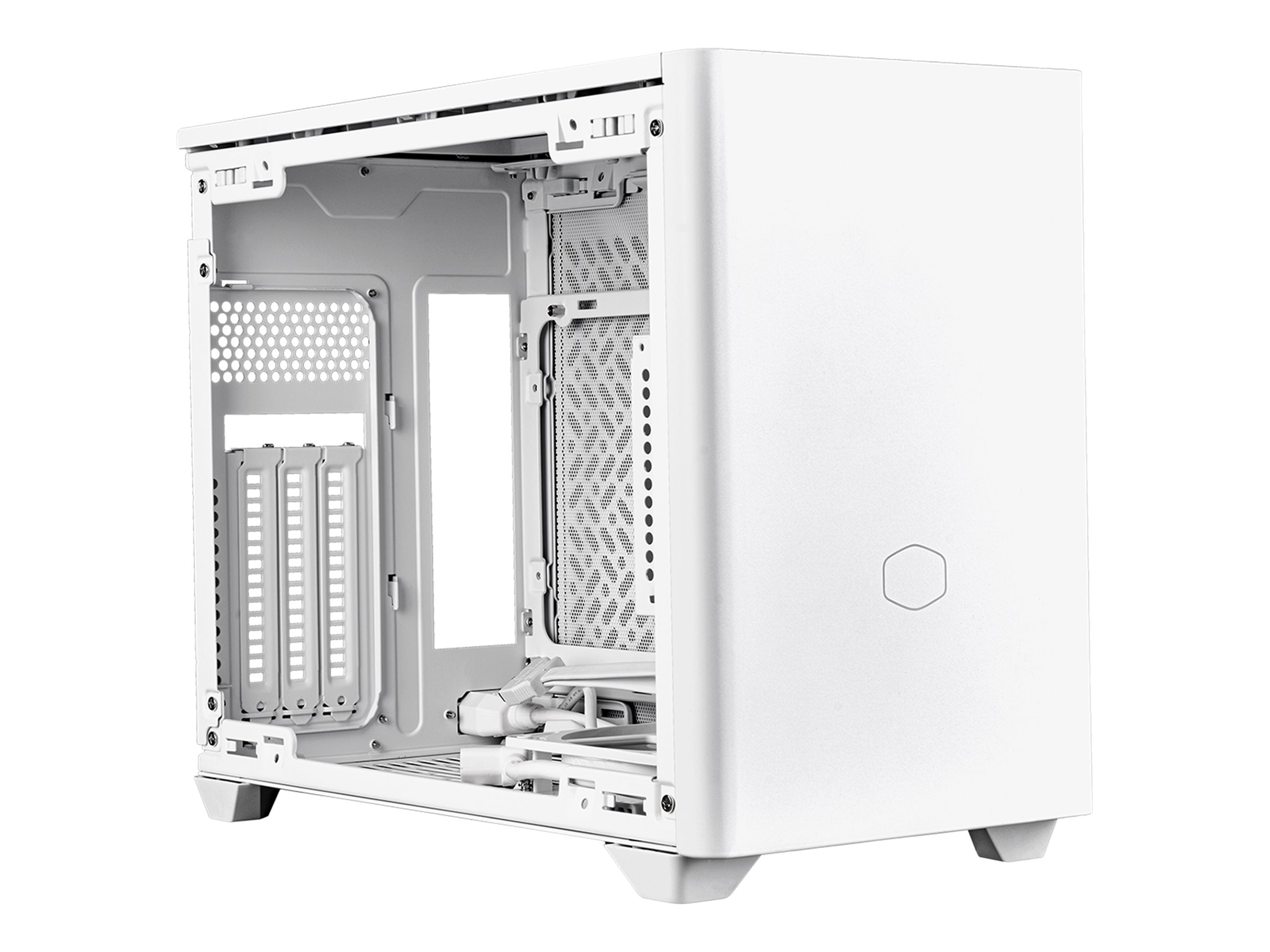 CoolerMaster Geh MasterBox NR200P V2 white/TG/ITX