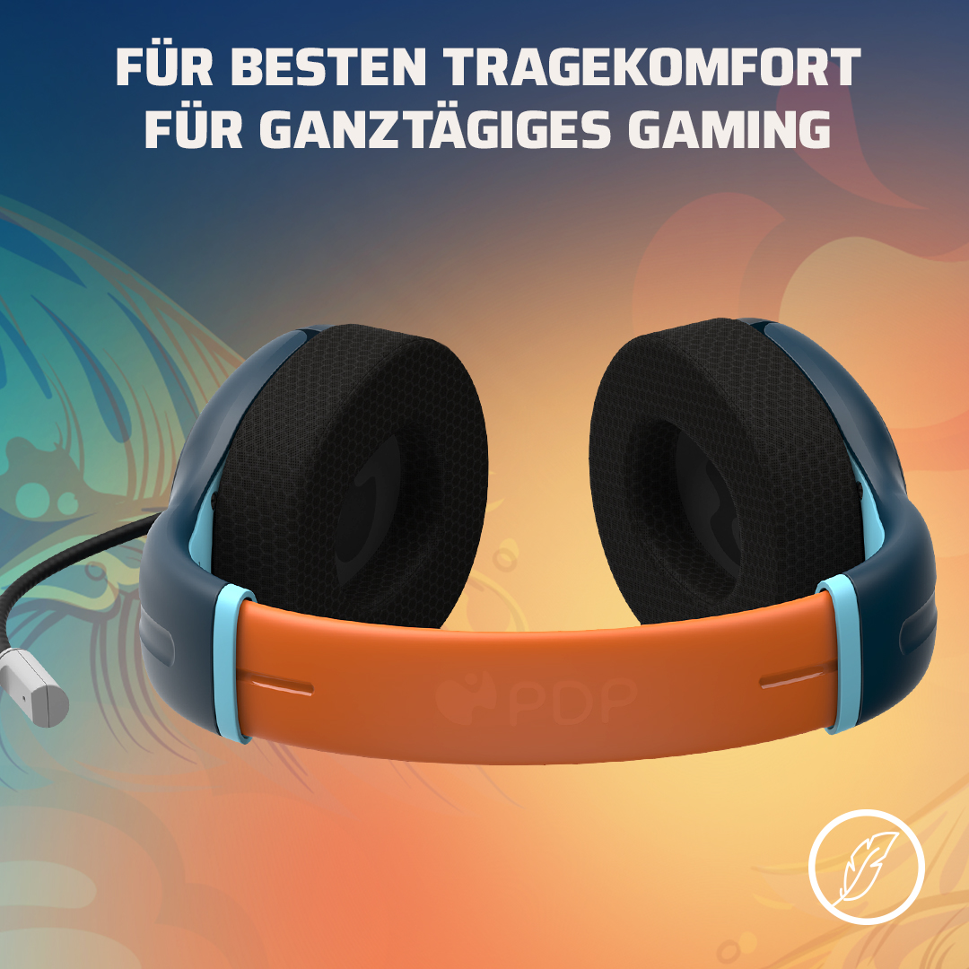 PDP Headset Airlite Stereo   blau/orange     XBOX