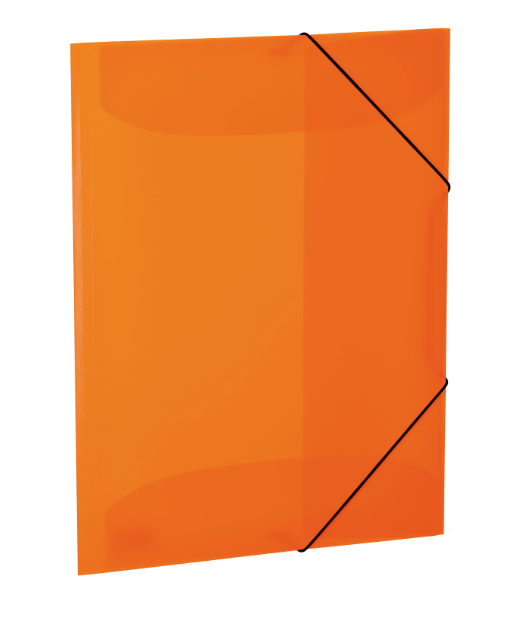 Sammelmappe A3 neon orange Polypropylen 3St.