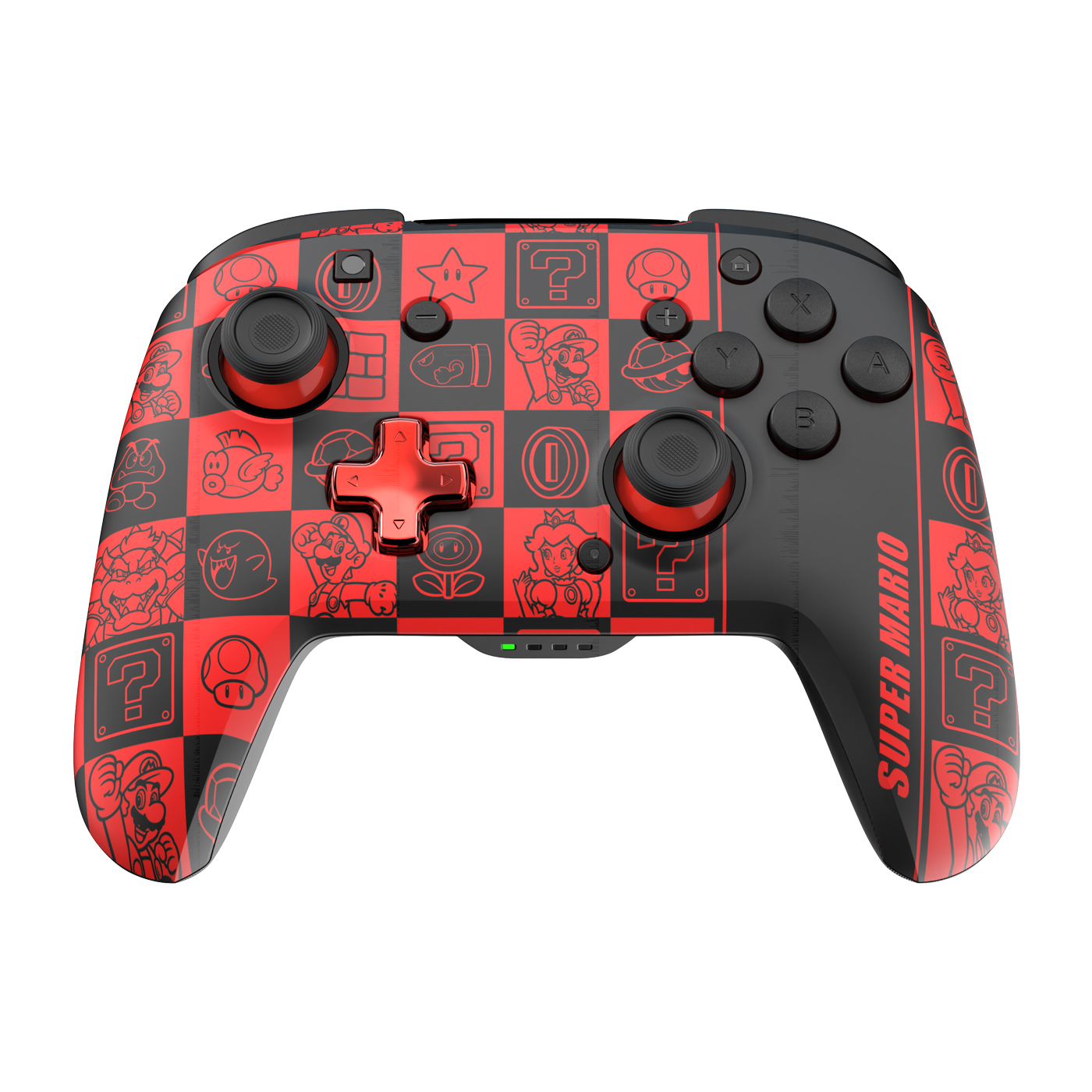 PDP Controller Rematch Super Icons Wireless GlowInDark Switc