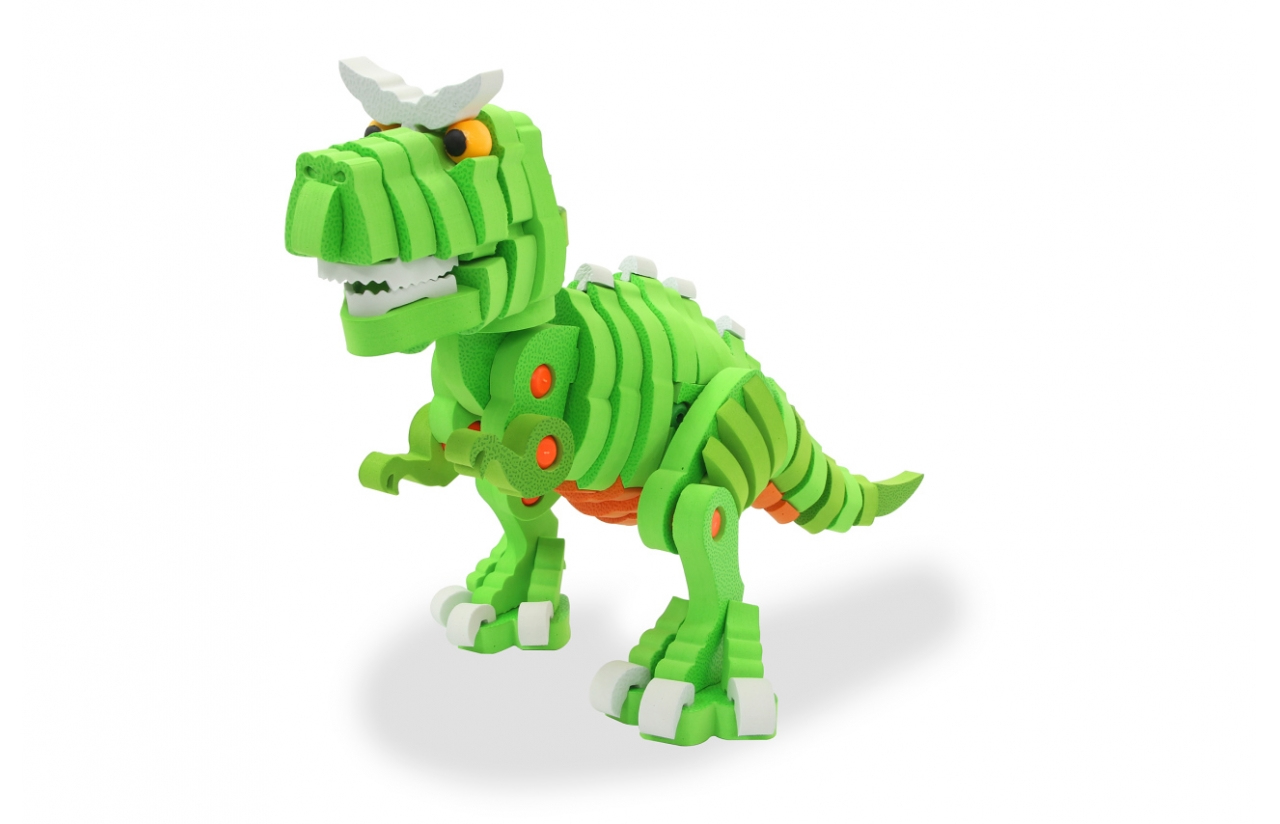 JAMARA | 3D Soft-Steck Puzzle Dino   