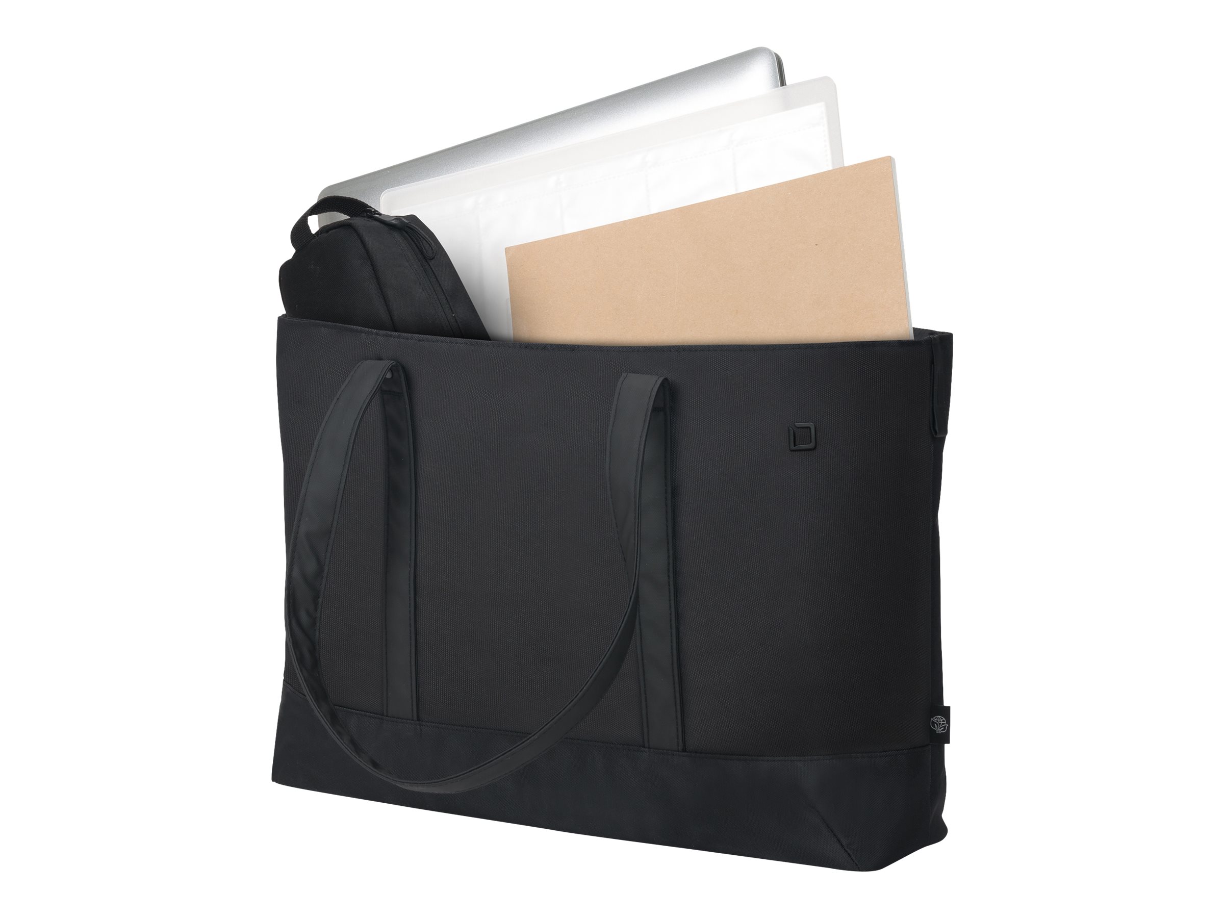 Eco Shopper MOTION Notebook-Schultertasche 13–14,1 Zoll – Schwarz