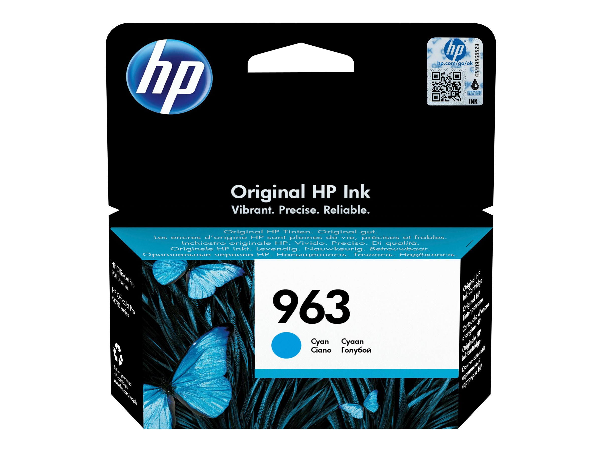 HP 963 - 10.74 ml - Cyan - Original - Tintenpatrone