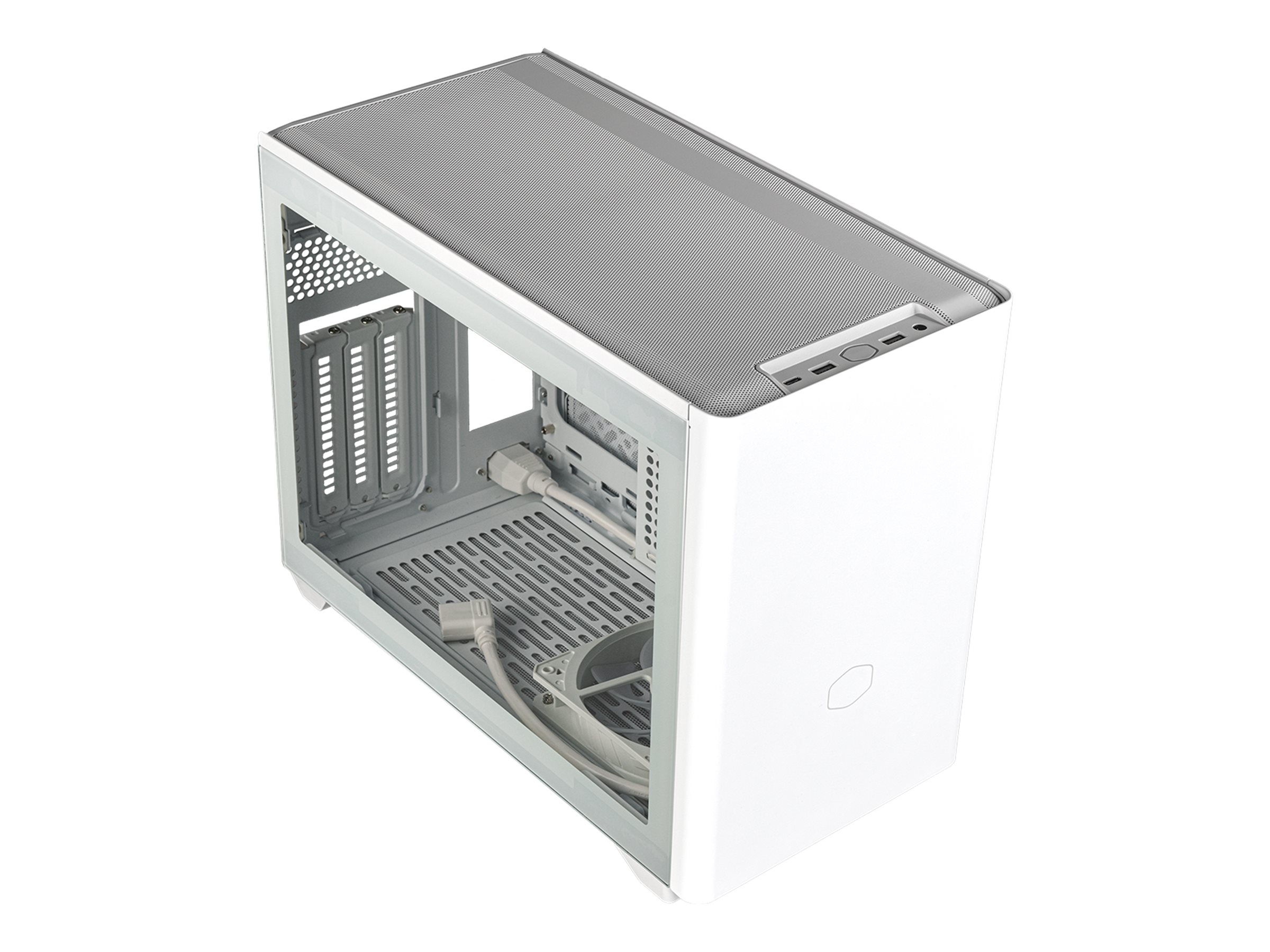 CoolerMaster Geh MasterBox NR200P V2 white/TG/ITX