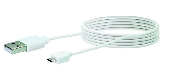 Schwaiger | USB-Kabel 2.0 St. A->2.0 Micro B 2,00m weiß