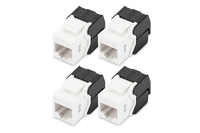 DIGITUS Keystone Jack Cat6/RJ45->LSA ungeschirmt 250MHz  4St