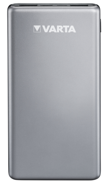 Varta Fast Energy 20000 - Silber - Universal - Aluminium - Lithium Polymer (LiPo) - 20000 mAh - USB