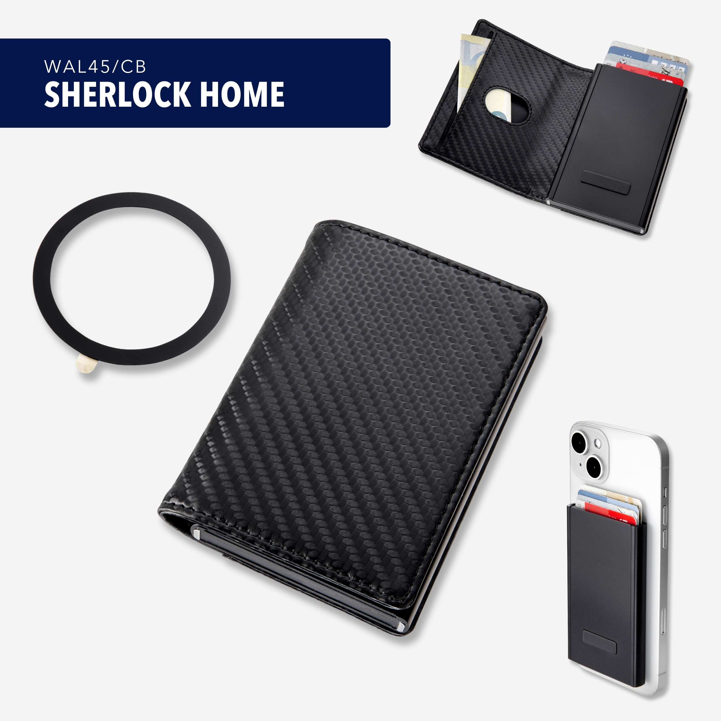 2-in-1 Wallet SHERLOCK HOME