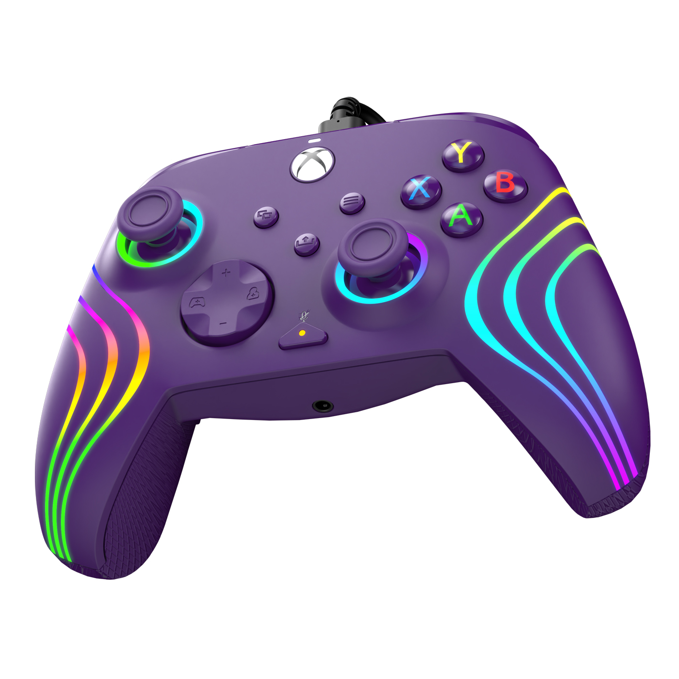 PDP Controller kabelgebunden Afterglow Wave lila XboxSeriesX